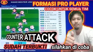 TERBUKTI AMPUH‼️Formasi pro player bertahan Dan menyerang Anti kalah Pes 20212023 ps3 [upl. by Noleta]