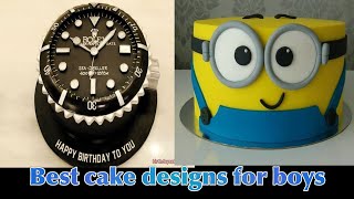 Cake images for boys  Birthday cake for baby boys  cake for men  foodfusion [upl. by Adnahcir]