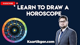 How to Draw a Horoscope  Chart Basics  Kaartik Gor [upl. by Doggett484]