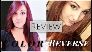 Review Color Reverse de Salerm ¿Quitar el pigmento rojo SIN DECOLORAR tu pelo  Sandsleek [upl. by Anelrad]