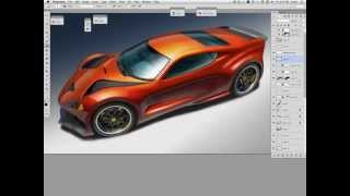 shiny car rendering layering strategy [upl. by Eneri]