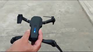 drone e88 económico cómo volar configurar conectar y resolución de cámara [upl. by Sudoeht]