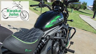 NEW 2021 Arrow Rebel Exhaust  Kawasaki Vulcan S 650  Install amp stock exhaust comparison [upl. by Fish]