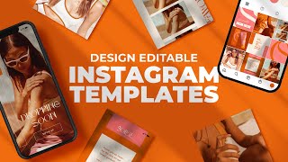 How To Make Social Media Templates [upl. by Rosemaria]