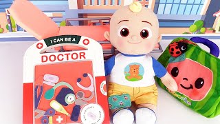 I Can Be A Doctor Activity  JJs Visit To Doctor  Educational Videos for Toddlers [upl. by Neuburger]