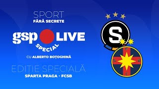 Sparta Praga  FCSB 00 la pauză » Analizăm prima repriză cu Raul Rusescu la GSP Live Special [upl. by Beker458]