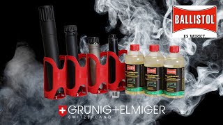 Ballistol Schalldämpferreiniger AnwendungBallistol Silencer Cleaner Application [upl. by Oiramej]