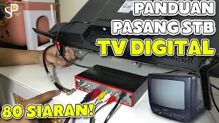 Cara Memasang Set Top Box TV Digital Ke TV LED amp TV Tabung [upl. by Orel167]