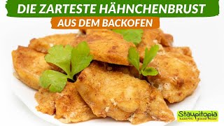 Die zarteste Hähnchenbrust aus dem Backofen [upl. by Netsruk292]