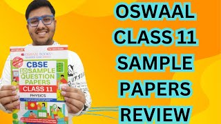 Best Sample Papers Class 11 OswaalEducart to score 95 PCMPCB  Class 11 Board Exams boards [upl. by Atineg814]