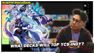 THE BEST DECKS FOR YCS INDY WHAT I THINK WILL DO WELL AT THE YUGIOH CHAMPIONSHIP POST AGOV [upl. by Gonzales]