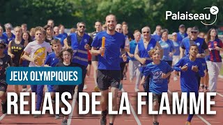 Bandeannonce du relais de la Flamme olympique à Palaiseau [upl. by Nyleve]