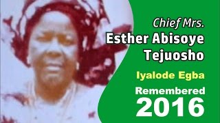 Iyalode Abísóyè Tẹjuosho Celebrated 20 Years After [upl. by Cecily]