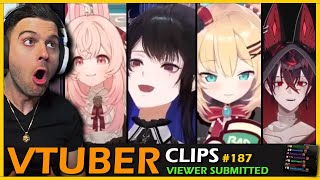 REACT and LAUGH to VTUBER clips YOU send 187 [upl. by Arhoz]