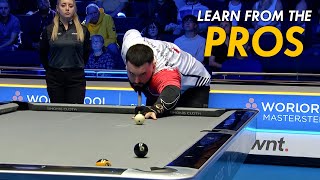 How Pro Players Play Pool Learn Their Shots [upl. by Audsley]