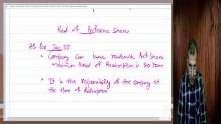 lec 2 redemption of preference shares [upl. by Dayle]