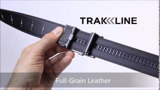 1 Mens Leather Track Belt by KORE Essentials [upl. by Godden]