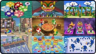 Mario Party The Top 100 vs Mario Party 5  All Minigames Comparison 3DS vs Gamecube [upl. by Uis673]