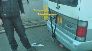 Ford Freda  Mazda Bongo  Bike Rack [upl. by Nnylakcaj632]