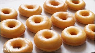 Melt In Your Mouth Glazed Donuts Recipe  How to make the BEST Yeast Donuts   Homemade Donuts [upl. by Neysa987]