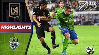 LAFC 13 Seattle Sounders  Sounders End Vela amp LAFCs Historic Season  HIGHLIGHTS [upl. by Nalyad]