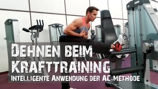 Intelligentes Dehnen beim Krafttraining [upl. by Kendell]