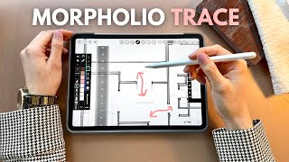 How to start drawing in Morpholio Trace  Tutorial Series Pt 1 [upl. by Lessard]