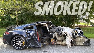 I Bought a DESTROYED Porsche 911 Turbo S At SALVAGE AUCTION [upl. by Adilem]