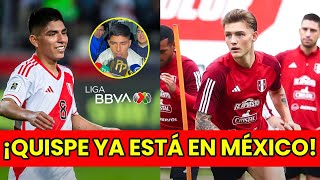 PIERO QUISPE LLEGÓ A MÉXICO PARA UNIRSE AL PUMAS  SONNE REAFIRMÓ SU COMPROMISO CON LA SELECCIÓN [upl. by Anelrats849]