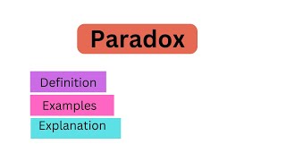 Paradox with Examples  Literary Device [upl. by Giana]