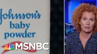 Baby Powder Tainted By Asbestos Johnson And Johnson Knew For Decades  Velshi amp Ruhle  MSNBC [upl. by Ecylla]