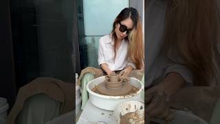 Making a double walled ceramic cup ceramics pottery doublewallcup [upl. by Coats]