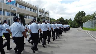 En Androck vun der Formatioun an der neier Policeschoul [upl. by Ynohtnacram]