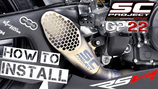 RSV4  SC Project GP22  Install [upl. by Joacimah331]