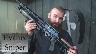 Обзор винтовки Evanix Sniper X2K  расстрел компрессора [upl. by Anatole]