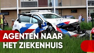 12052023 Heemstede  politie krijgt ongeval [upl. by Dranal]