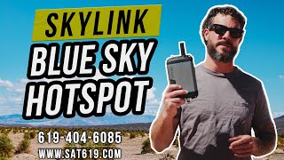 Blue Sky Network SkyLink Portable Hotspot  How to Set Up amp Guide [upl. by Mohammad]