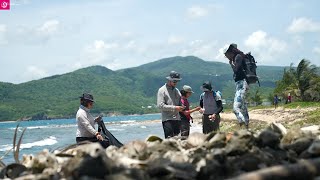 Opération nettoyage de lîlet Kahouanne par le Parc national de la Guadeloupe [upl. by Aip887]