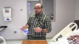 RT Clinic  Incentive spirometer  demonstration and patient education [upl. by Maiah718]