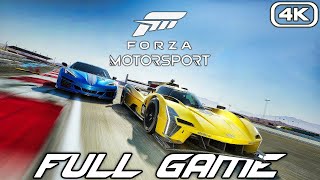 FORZA MOTORSPORT Gameplay Walkthrough FULL GAME 4K 60FPS No Commentary [upl. by Gaves]