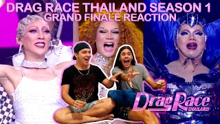 Drag Race Thailand  Season 1  Grand Finale  BRAZIL REACTION [upl. by Rebel]