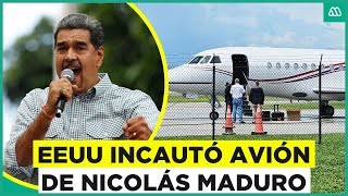 Estados Unidos incautó avión de Nicolás Maduro ¿Qué se sabe al respecto [upl. by Nylkcaj827]