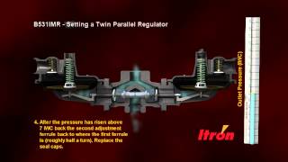 B531 Twin Parallel Natural Gas Regulator Principle of Operation [upl. by Dez]