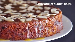 Date and Walnut Cake  Possibly the Best Cake Ever [upl. by Nivrag]