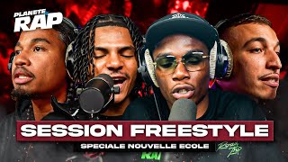 SESSION FREESTYLE SPÉCIALE NOUVELLE ÉCOLE  PlanèteRap [upl. by Lily]