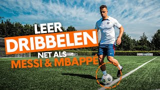 Zo word jij beter in dribbelen  Voetbaltraining oefeningen  Academy  Voetbalshopnl [upl. by Haseefan]