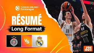 Affiche de RÊVE à la Stark Arena 🤩  Partizan Belgrade vs Real Madrid  Résumé  EuroLeague J31 [upl. by Leunam]