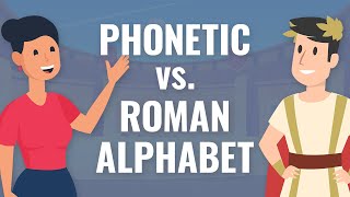 Phonetic vs Roman Alphabet [upl. by May231]