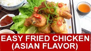 Easy fried chicken recipe Asian flavor [upl. by Gemoets209]