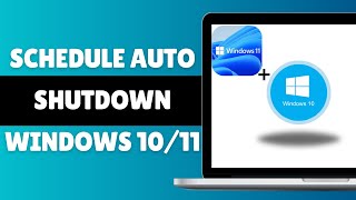 How To Schedule Auto Shutdown In Windows 1011 really easy [upl. by Weider]